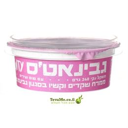 גבינאט'ס ממרח שקדים בסגנון שמנת שום עירית 9% טבעונית Plenty tevame