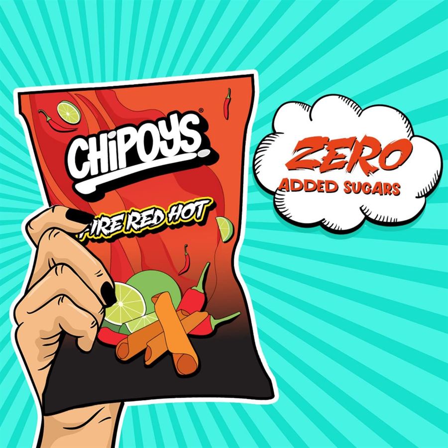 CHIPOYS FIRE RED HOT 2