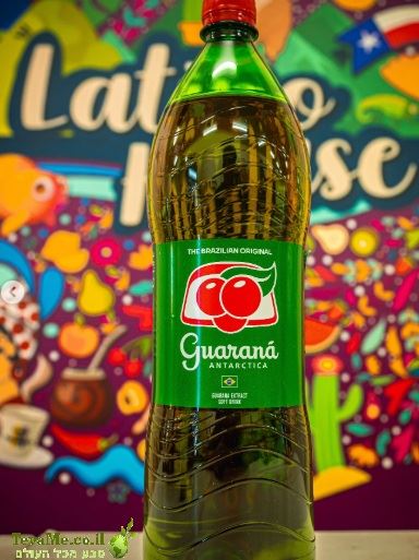 משקה קל ברזילאי אנטארקטיקה גוארנה Antarctica Guarana Soda