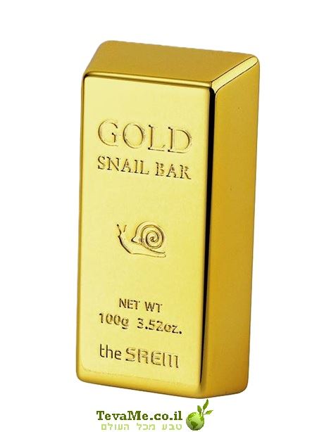 סבון חילזון הזהב 24 קארט The Saem Gold Snail Bar