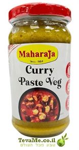 מחית תיבול קארי לירקות Maharaja Curry Paste Veg tevame
