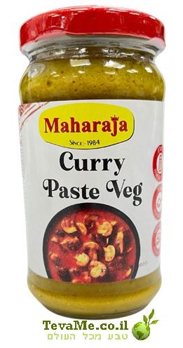 מחית תיבול קארי לירקות Maharaja Curry Paste Veg