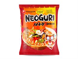 ראמן להכנה מהירה של מרק בטעם פירות ים חריף - Nongshim tevame
