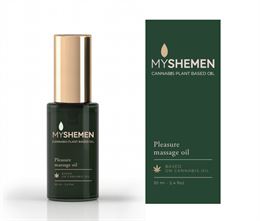 My Shemen Pleasure  - שמן עיסוי אינטימי על בסיס שמן קנביס להנאה מוגברת וחושנית tevame