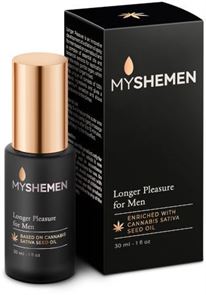 my shemen longer pleasure-שמן השהייה אינטימי לגבר המבוסס על שמן קנאביס להנאה מוגרמת ותחושה מקסימלית המסייע להחזיק זמן רב יותר במיטה tevame