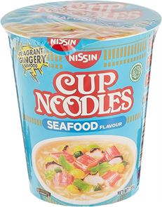 כוס ראמן להכנה מהירה בטעם פירות ים-nissin tevame