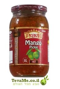 מתבל פיקל מנגו Pravin Mango Pickle tevame