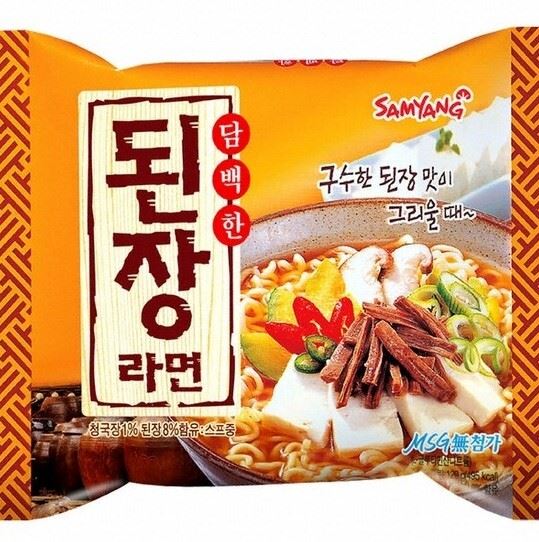 ראמן להכנה מהירה בטעם מרק בקר וירקות - Samyang