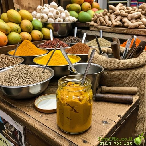 מחית צ’אטני מנגו מתוק Maharaja Sweet Mango Chutney