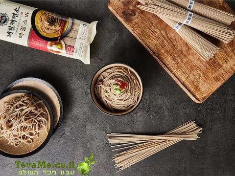 אטריות סובה קוריאה CJ Beksul Buckwheat Noodle