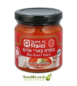 ממרח קארי אדום TOA Red Curry Paste tevame