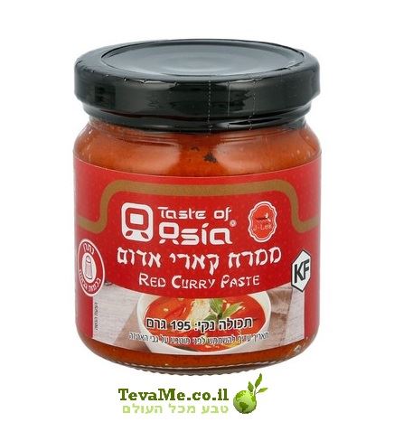 ממרח קארי אדום TOA Red Curry Paste