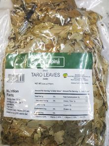 עלי טארו Taro leaves (Gabi) tevame