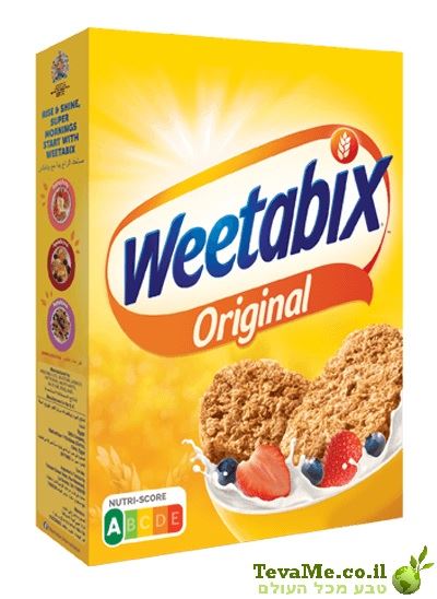 דגני ויטביקס אוריג'ינל דגנים מלאים Weetabix Original Whole Grain