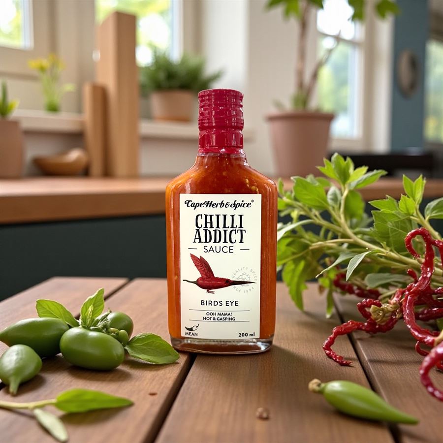 רוטב חריף עין הציפור - Cape Herb&Spice Chilli Addict Birds Eye