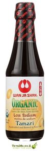רוטב סויה אורגני תמרי Wan Ja Shan Organic Tamari Soy Sauce tevame
