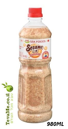 רוטב שומשום יפני אותנטי גדול SSK Sesame Dressing Japanese Style
