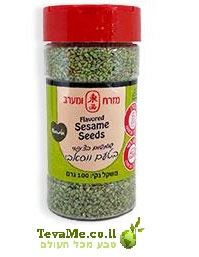 שומשום בציפוי בטעם ווסאבי Flavored sesame seeds Wasabi