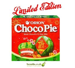 עוגיות בטעם אבטיח Orion Chocopie Watermelon tevame