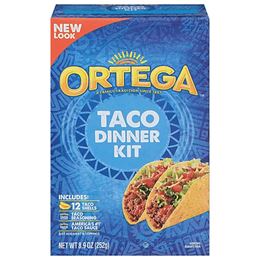 ערכת טאקו מקסיקני - Ortega Taco Dinner Kit tevame