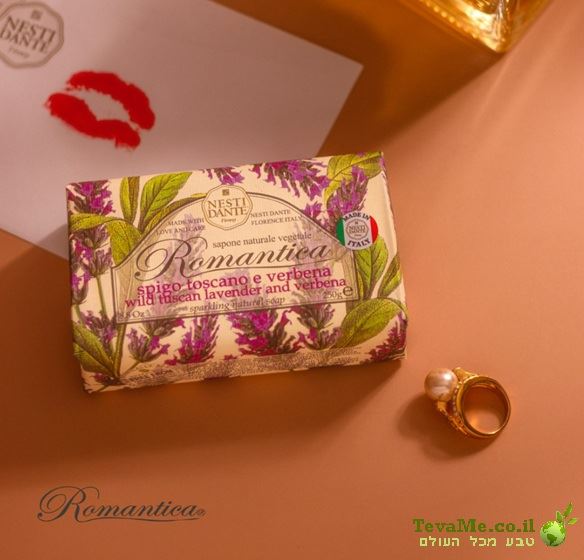 סבון רומנטיקה טוסקנה לבנדר וורבנה Romantica Tuscan Spike Lavender & Verbena Nesti Dante