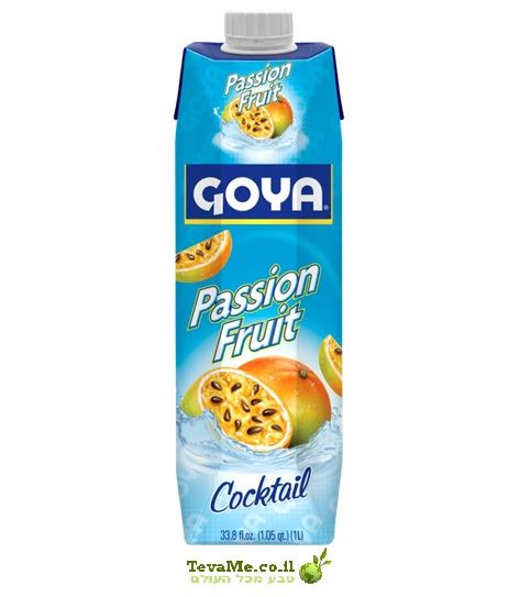 משקה נקטר פסיפלורה גויה GOYA Passion Fruit Cocktail