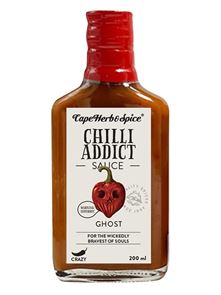 רוטב חריף פלפל גוסט "רוח רפאים" - Cape Herb&Spice Chilli Addict Ghost Pepper tevame