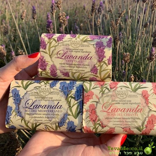 סבון לבנדר כחול ים תיכוני Lavanda Blu del Mediterraneo Nesti Dante