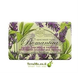 סבון רומנטיקה טוסקנה לבנדר וורבנה Romantica Tuscan Spike Lavender & Verbena Nesti Dante tevame