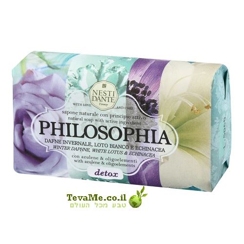 סבון פילוסופיה דיטוקס אכינצאה ולוטוס לבן Philosophia Detox Echinacea & White Lotus Nesti Dante