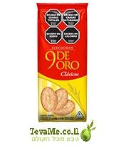 קרקר זהב קלאסי 9 דה אורו Biscuits Clásicos 9 De Oro
