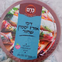 דפי אורז יסמין שחור "כרם" 375 גרם tevame