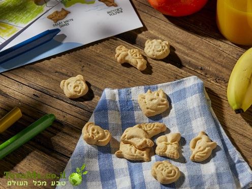 דר שר ביסקוויטים בצורת חיות Dr Schar Gluten Free Wild Biscuits
