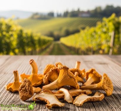 פטריות שנטרל מיובשות פרימיום Dried Chanterelles Extra Premium