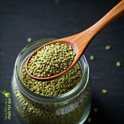 שומשום בציפוי בטעם ווסאבי Flavored sesame seeds Wasabi