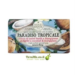 סבון גן עדן טרופי קוקוס ופרנג'פני Paradiso Tropicale Coconut & Frangipani Nesti Dante tevame