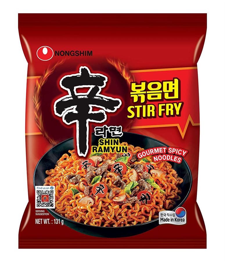 ראמן להכנה מהירה עם רוטב חריף - Nongshim