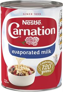 חלב מאודה משומר לא ממותק - Carnation tevame