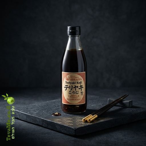 רוטב טריאקי יפני קוג'י פרימיום Horaiya Teriyaki Koji