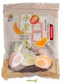 קינוח מוצ'י יפני עוגת אורז בטעמי פירות Dessert Fruit Mochi Rice Cake tevame