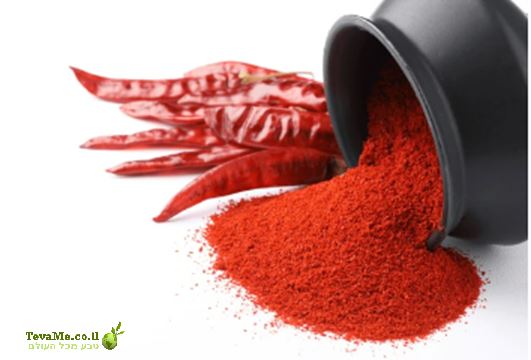 אבקת פלפל קאיין אורגנית Organic Cayenne Powder