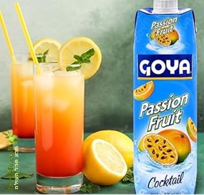משקה נקטר פסיפלורה גויה GOYA Passion Fruit Cocktail