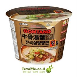 פאלדו גומטנג ראמן בטעם בקר קוריאניות Paldo Gomtang Korean Beef Noodles tevame