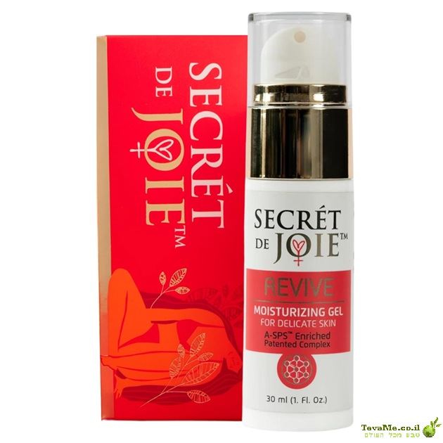 Revive'n Play דיפ היידרישן ג'ל סיכה ולחות נשי מותאם ליובש בנרתיק Secret de Joie