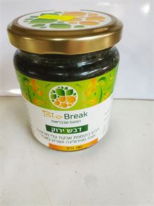 דבש בתוספת עלי מורינגה,ספירולינה וג'נג'ר tevame