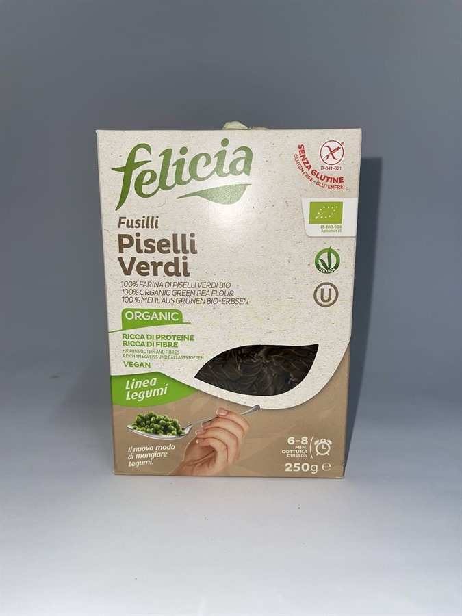 פסטה ללא גלוטן על בסיס אפונה ירוקה - Felicia