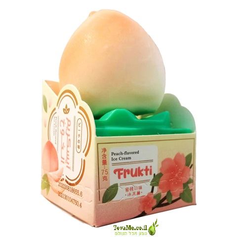 גלידת אפרסק Hongqi Ice Cream Peach Flavored Fumang