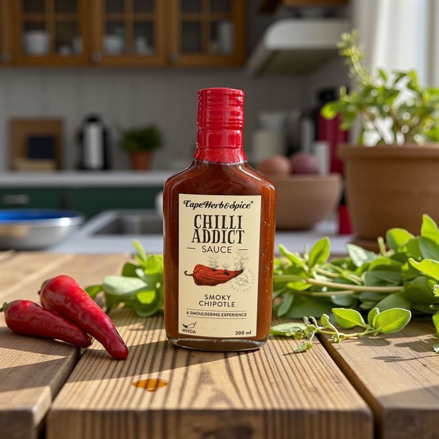 רוטב חריף צ'יפוטלה מעושן - Cape Herb&Spice Chilli Addict Smoky Chipotle