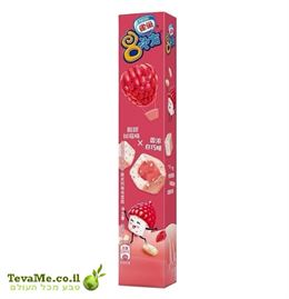 גלידת נסטלה קוביות פטל בציפוי שוקולד לבן Nestle tevame