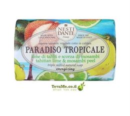 סבון גן עדן טרופי ליים טהיטי ומוסאמבי Paradiso Tropicale Tahitian Lime & Mosambi Nesti Dante tevame